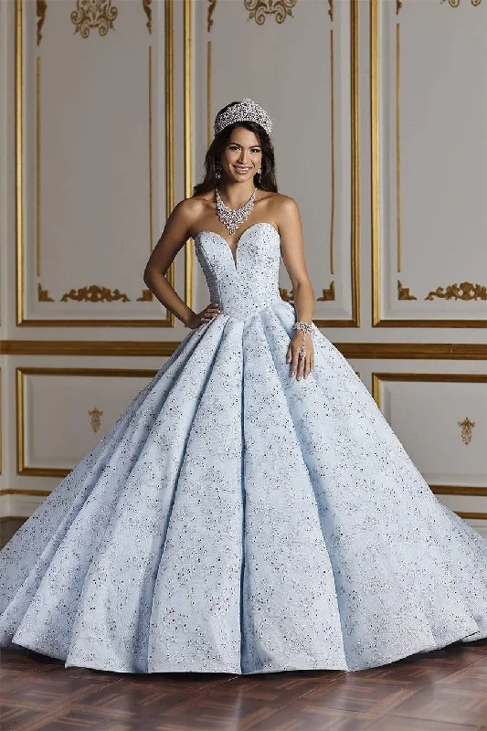 women's cinched-waist dressesQuinceañera Collection - 26932SC Sweetheart Floral Ballgown