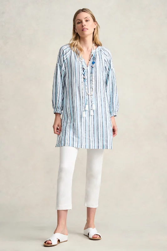 women's tops for date nightsStripe Kaftan