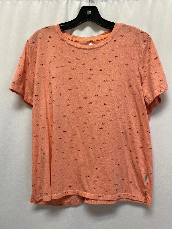 women's T-shirts for autumnTop Short Sleeve By Eddie Bauer  Size: Xl