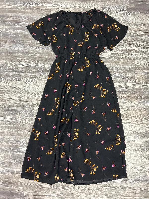 women's petite dressesDress Casual Midi By Madewell In Floral Print, Size: S