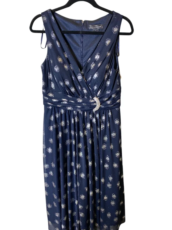 women's stretch dressesDress Party Midi By Jessica Howard In Blue, Size: 8