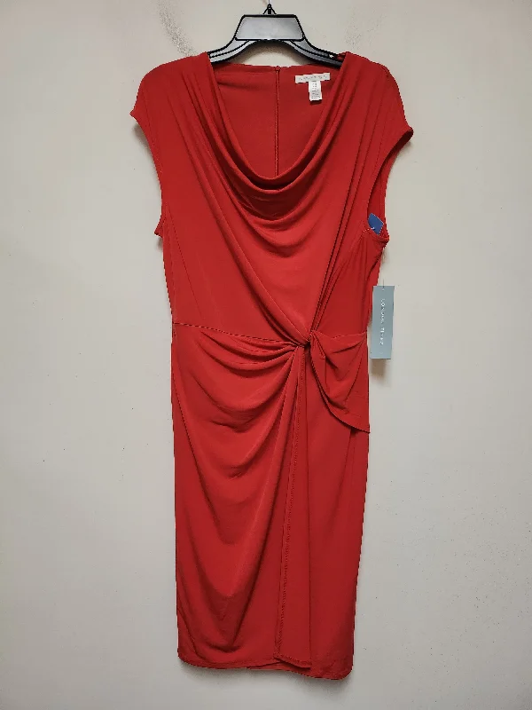 women's hourglass figure dressesDress Casual Midi By London Times In Red, Size: M