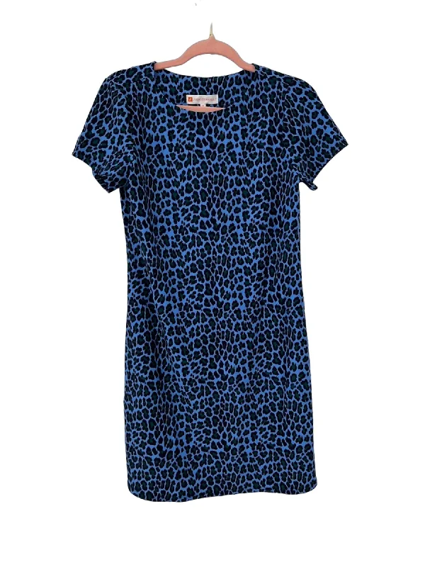 women's designer dressesElla Dress In Mini Leopard Peri