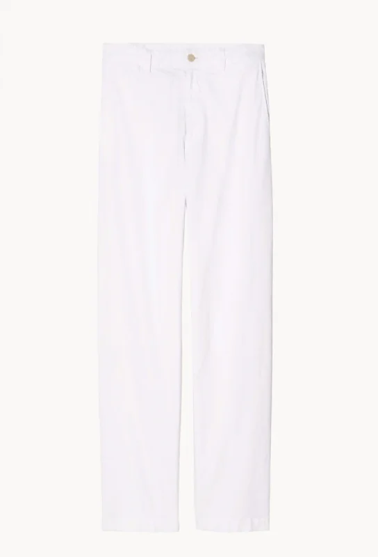 women's satin pantsEliot Boy Pant In White