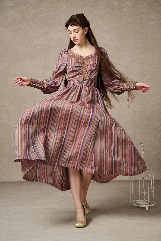 women's travel dressesSally 21 | Regency Striped Linen Dress