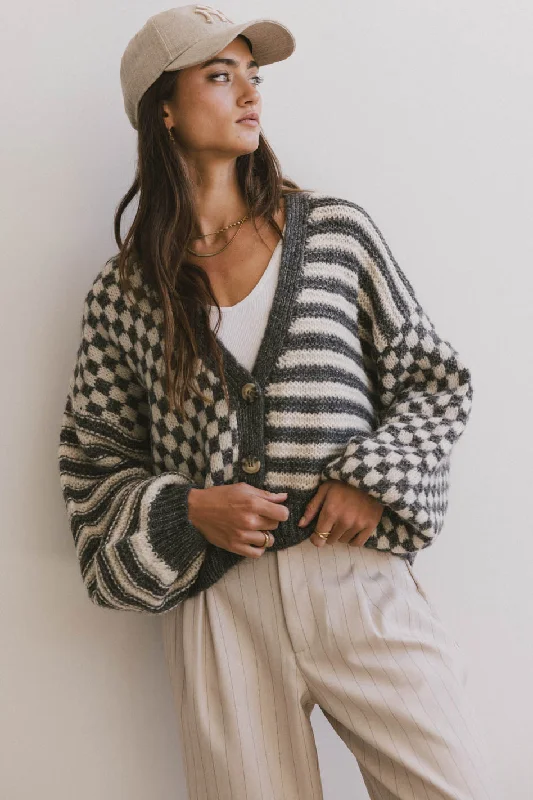 women's beach dressesJaney Cardigan in Charcoal